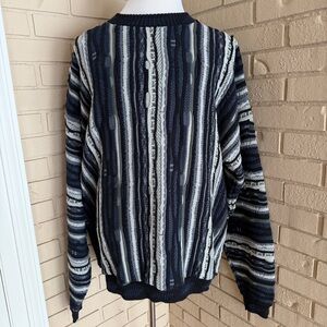 Protege Collection Coogi Biggie Sweater 3D Cosby Knit 90s Chunky Size 2XL T